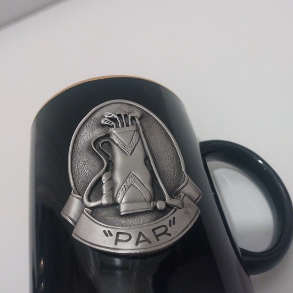 Classic Executives Golden Golf Coasters & Par Mug - Picture 13 of 15